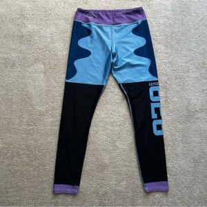 Run Disney Parks Leggings Experiment 626 Stitch Marathon size Large